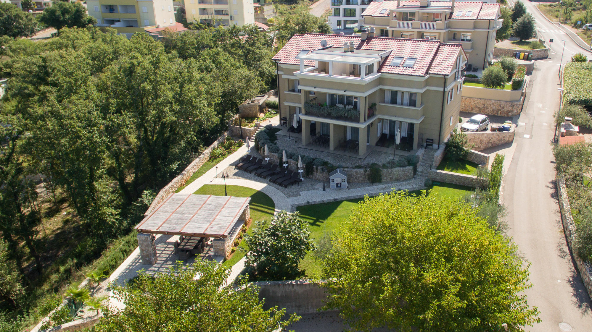 Luxury Apartments Villa Luce Malinska Exterior foto